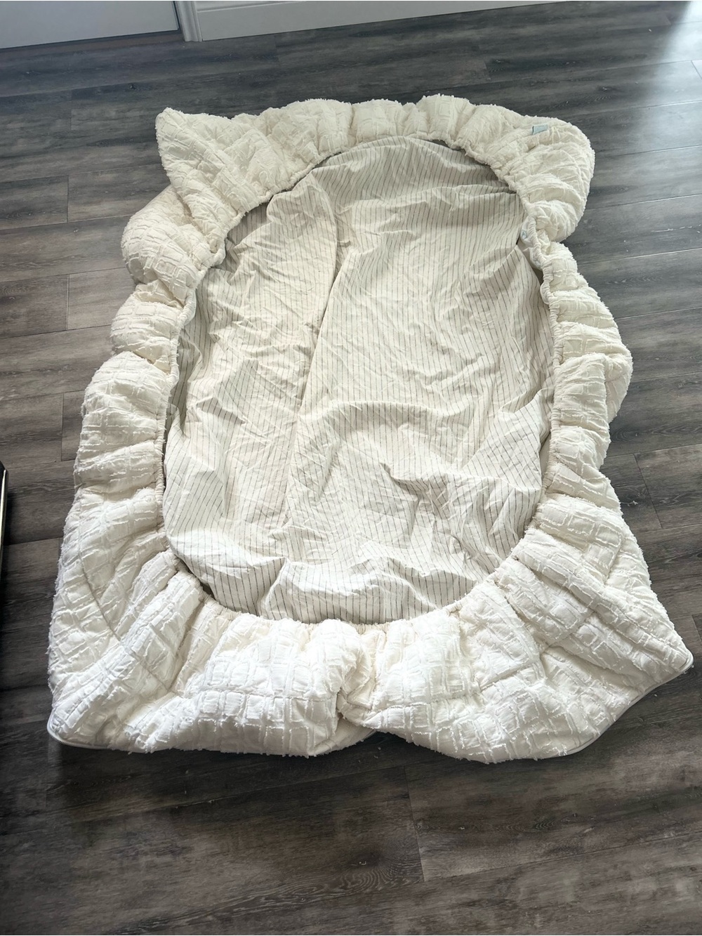 Beddy's Full Size *Bottom Only* Base Sheet White Modern